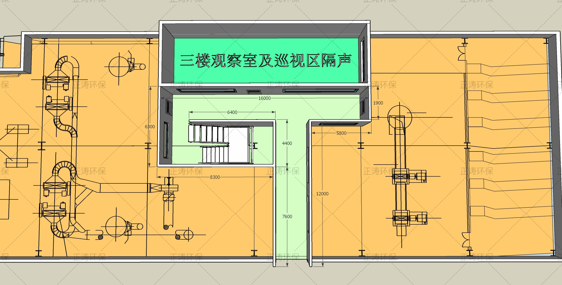 食品车间生产噪声治理（生产环境改善）(图1)